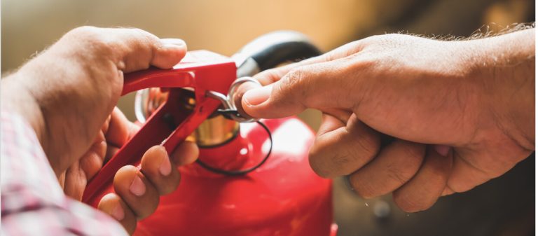 Everything you need to know about hand-held portable fire extinguishers as a landlord or trustee